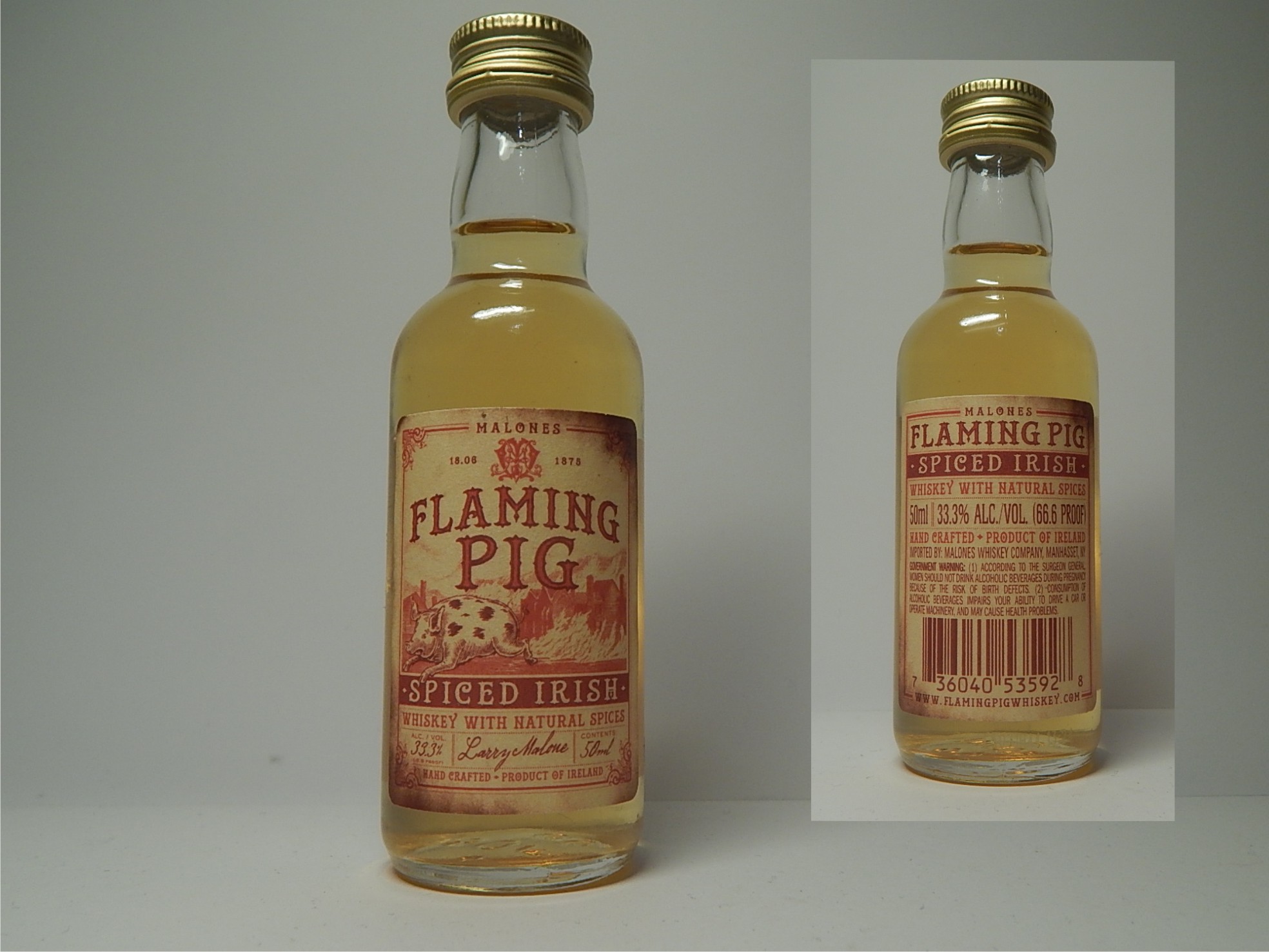 FLAMING PIG Spiced Irish Whiskey
